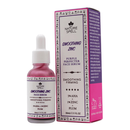 Nature Spell Smoothing Zinc Face Serum 30ml